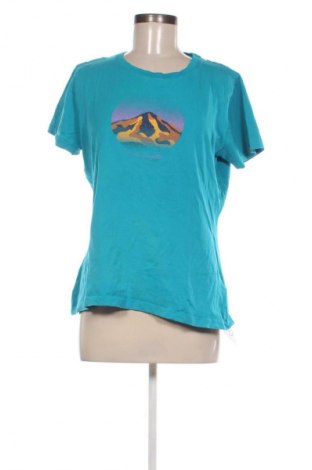 Γυναικείο t-shirt Alpine Pro, Μέγεθος XL, Χρώμα Μπλέ, Τιμή 9,00 €