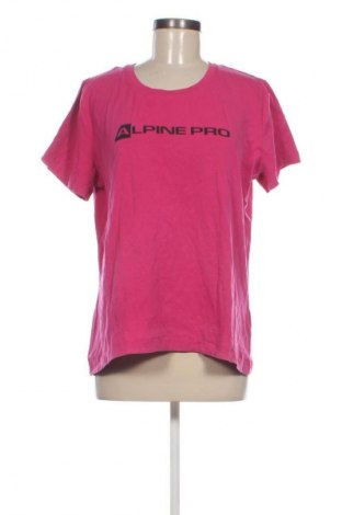 Γυναικείο t-shirt Alpine Pro, Μέγεθος XL, Χρώμα Ρόζ , Τιμή 9,00 €