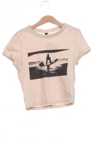 Γυναικείο t-shirt H&M Divided, Μέγεθος XS, Χρώμα  Μπέζ, Τιμή 8,62 €