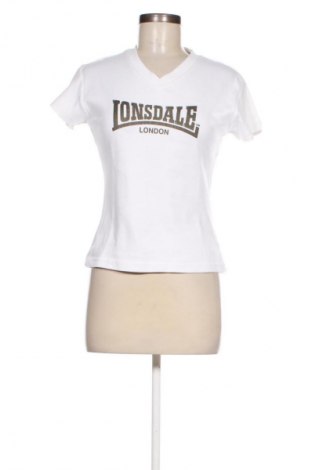 Damen T-Shirt Lonsdale, Größe L, Farbe Weiß, Preis 9,00 €