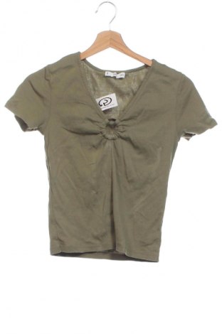 Γυναικείο t-shirt Mango, Μέγεθος XS, Χρώμα Πράσινο, Τιμή 8,18 €