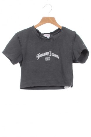 Дамска тениска Tommy Jeans, Размер XS, Цвят Сив, Цена 34,99 лв.