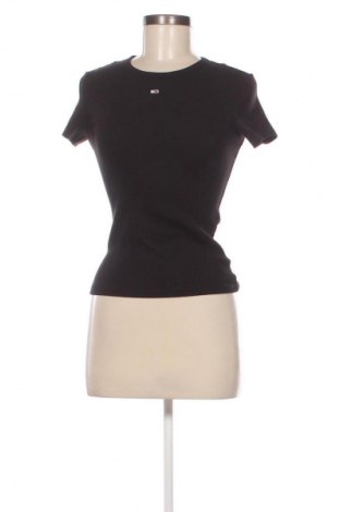 Γυναικείο t-shirt Tommy Jeans, Μέγεθος S, Χρώμα Μαύρο, Τιμή 35,99 €