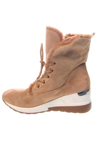 Damen Stiefeletten, Größe 39, Farbe Beige, Preis € 33,99