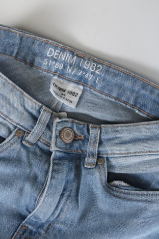 Dámske džínsy  Denim 1982, Veľkosť XS, Farba Modrá, Cena  15,00 €