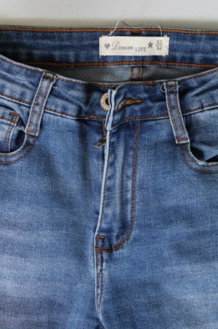 Γυναικείο Τζίν Denim Life, Μέγεθος XS, Χρώμα Μπλέ, Τιμή 21,00 €