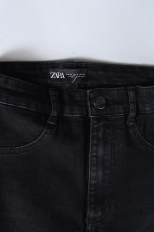 Дамски дънки Zara, Размер XS, Цвят Черен, Цена 27,37 лв.