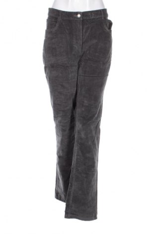 Pantaloni de velvet de femei Bexleys, Mărime L, Culoare Gri, Preț 31,99 Lei