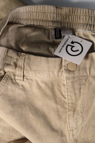 Damen Cordhose H&M Divided, Größe M, Farbe Beige, Preis 8,99 €