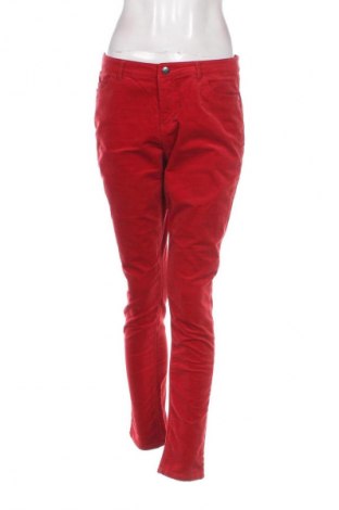 Damen Cordhose Manor, Größe M, Farbe Rot, Preis € 7,99