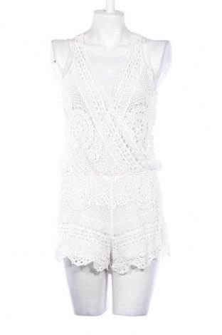 Women's short jumpsuit, Μέγεθος M, Χρώμα Λευκό, Τιμή 20,00 €