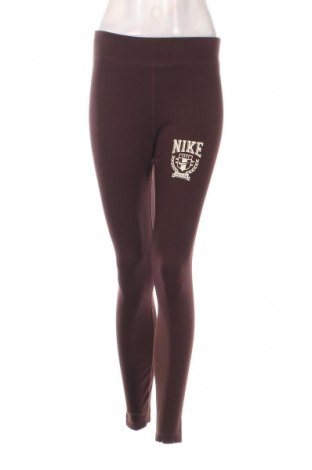 Damskie legginsy Nike, Rozmiar M, Kolor Brązowy, Cena 108,99 zł