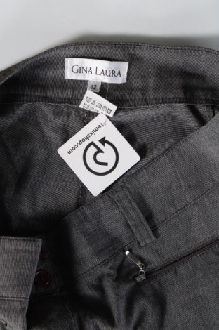 Pantaloni de femei Gina Laura, Mărime L, Culoare Gri, Preț 157,99 Lei