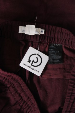 Pantaloni de femei H&M L.O.G.G., Mărime M, Culoare Roșu, Preț 95,99 Lei