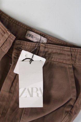 Γυναικείο παντελόνι Zara, Μέγεθος XS, Χρώμα Καφέ, Τιμή 31,82 €