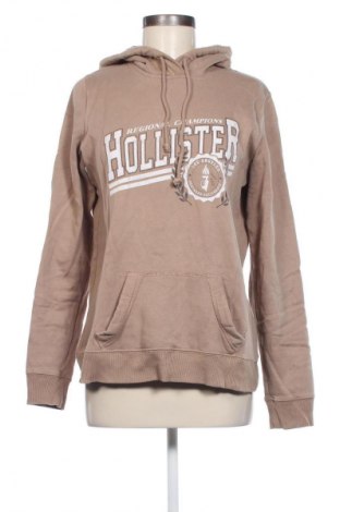 Дамски поларен суичър Hollister, Размер M, Цвят Кафяв, Цена 34,49 лв.