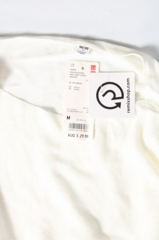 Damentop Uniqlo, Größe M, Farbe Weiß, Preis 11,99 €