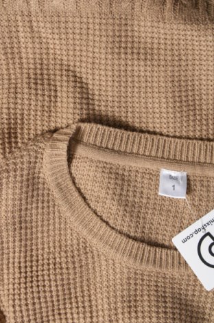 Damenpullover, Größe M, Farbe Beige, Preis 8,99 €