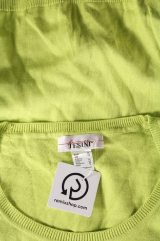 Damski sweter Linea Tesini, Rozmiar S, Kolor Zielony, Cena 56,99 zł