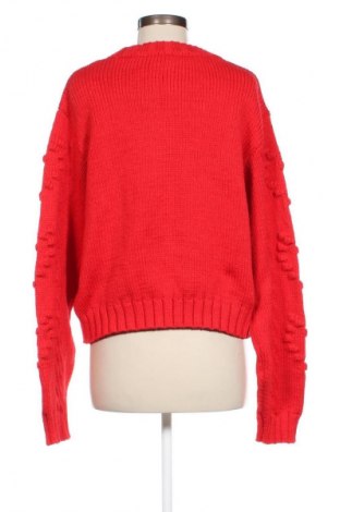 Damski sweter Monki, Rozmiar XL, Kolor Czerwony, Cena 33,99 zł