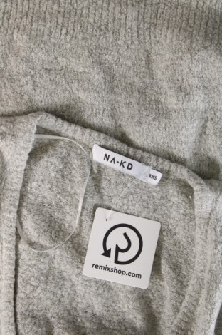 Damenpullover NA-KD, Größe XXS, Farbe Grau, Preis 13,99 €