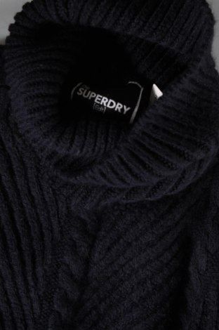 Дамски пуловер Superdry, Размер M, Цвят Син, Цена 125,44 лв.