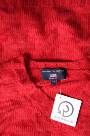 Damenpullover U.S. Polo Assn., Größe L, Farbe Rot, Preis 28,99 €