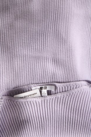 Damski sweter Uniqlo, Rozmiar S, Kolor Fioletowy, Cena 146,25 zł