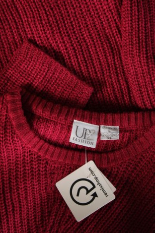 Damski sweter Up 2 Fashion, Rozmiar L, Kolor Czerwony, Cena 46,99 zł