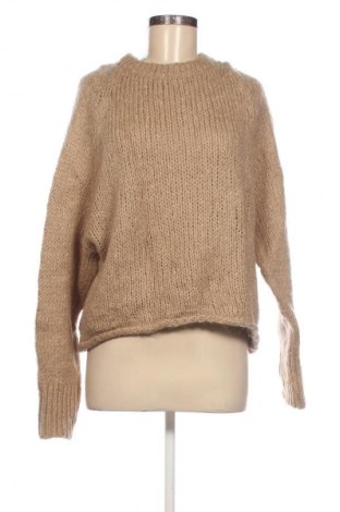 Γυναικείο πουλόβερ Zara Knitwear, Μέγεθος S, Χρώμα  Μπέζ, Τιμή 16,99 €