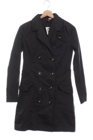 Damen Trench Coat H&M, Größe XS, Farbe Schwarz, Preis € 34,78