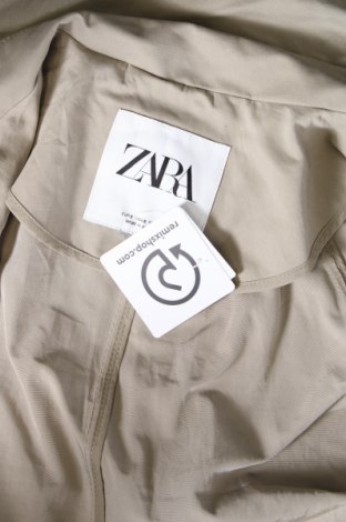 Дамски шлифер Zara, Размер S, Цвят Зелен, Цена 27,99 лв.