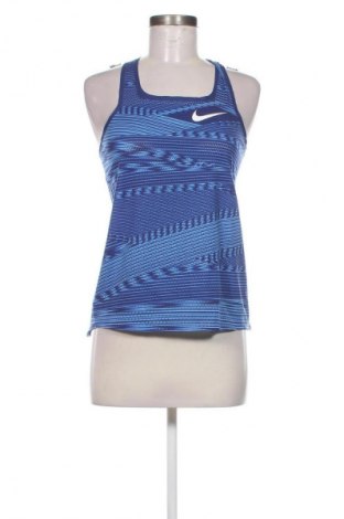 Damen Sporttop Nike, Größe M, Farbe Blau, Preis 36,89 €