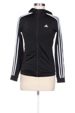 Γυναικείο φούτερ Adidas, Μέγεθος XS, Χρώμα Μαύρο, Τιμή 29,99 €