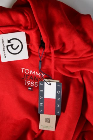 Дамски суичър Tommy Jeans, Размер XS, Цвят Червен, Цена 167,99 лв.