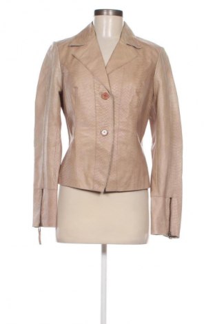 Damen Lederjacke Alba Moda, Größe S, Farbe Beige, Preis € 65,92