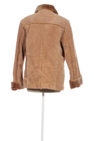 Damen Lederjacke TCM, Größe L, Farbe Beige, Preis 50,00 €