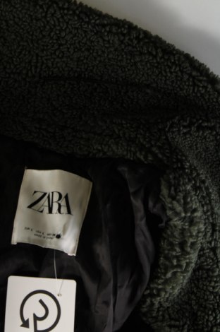 Γυναικείο παλτό Zara, Μέγεθος L, Χρώμα Πράσινο, Τιμή 42,49 €