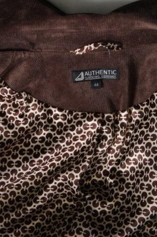 Γυναικείο σακάκι Authentic Clothing Company, Μέγεθος XL, Χρώμα Καφέ, Τιμή 29,99 €