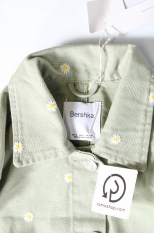 Γυναικείο μπουφάν Bershka, Μέγεθος S, Χρώμα Πράσινο, Τιμή 47,99 €