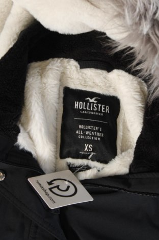 Дамско яке Hollister, Размер XS, Цвят Черен, Цена 62,99 лв.