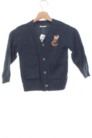 Kinder Strickjacke Reserved, Größe 3-4y/ 104-110 cm, Farbe Grün, Preis 10,22 €