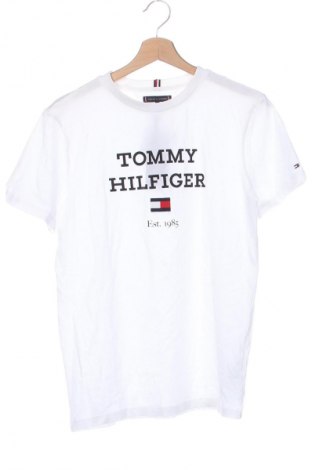 Tricou pentru copii Tommy Hilfiger, Mărime 15-18y/ 170-176 cm, Culoare Alb, Preț 161,99 Lei