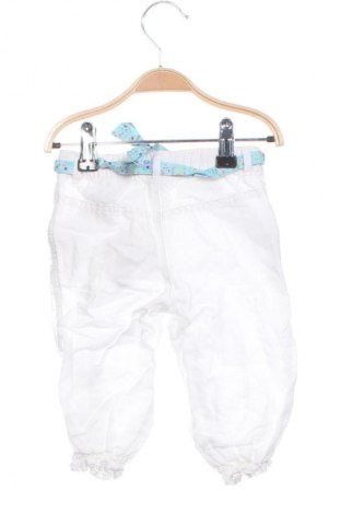 Pantaloni pentru copii H&M, Mărime 6-9m/ 68-74 cm, Culoare Alb, Preț 43,99 Lei