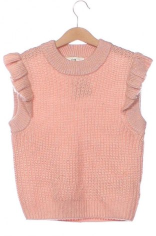 Kinderpullover C&A, Größe 6-7y/ 122-128 cm, Farbe Rosa, Preis € 11,99