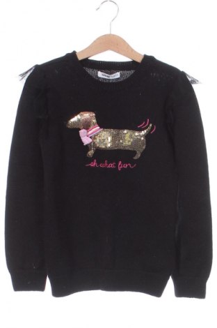 Kinderpullover Sinsay, Größe 7-8y/ 128-134 cm, Farbe Schwarz, Preis € 5,01