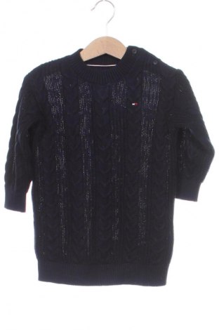 Παιδικό πουλόβερ Tommy Hilfiger, Μέγεθος 9-12m/ 74-80 εκ., Χρώμα Μπλέ, Τιμή 77,99 €