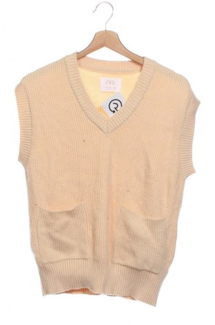 Kinderpullover Zara, Größe 10-11y/ 146-152 cm, Farbe Beige, Preis € 1,99