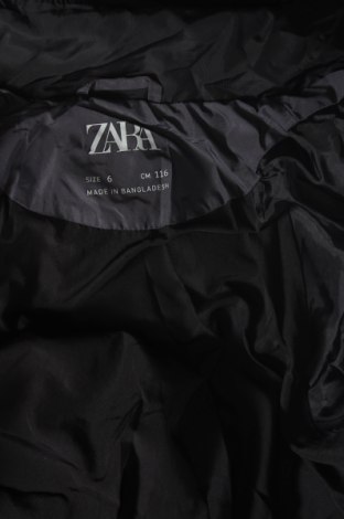 Παιδικό μπουφάν Zara, Μέγεθος 5-6y/ 116-122 εκ., Χρώμα Μαύρο, Τιμή 16,99 €