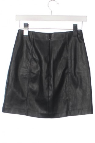 Fustă de piele Abercrombie & Fitch, Mărime XXS, Culoare Negru, Preț 44,99 Lei